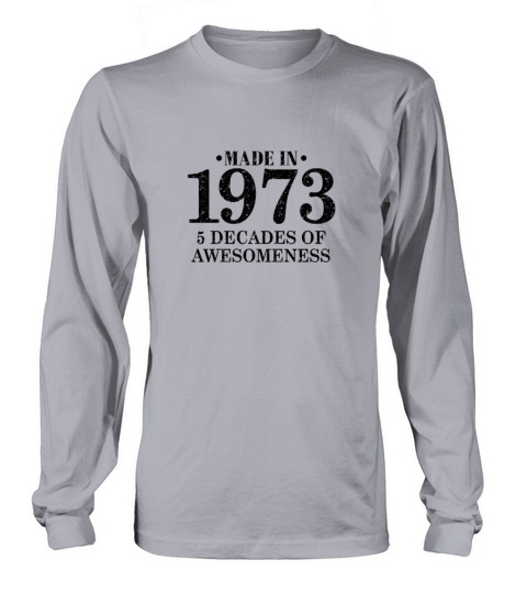 1973 Vintage outfit gift Long sleeved Unisex