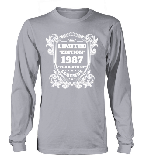 1987 Long sleeved Unisex