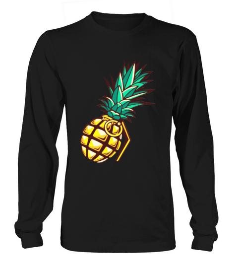 Cool Pineapple Long sleeved Unisex