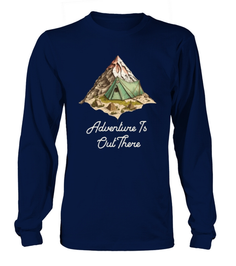 custom Camping topography gift for topographer Long sleeved Unisex
