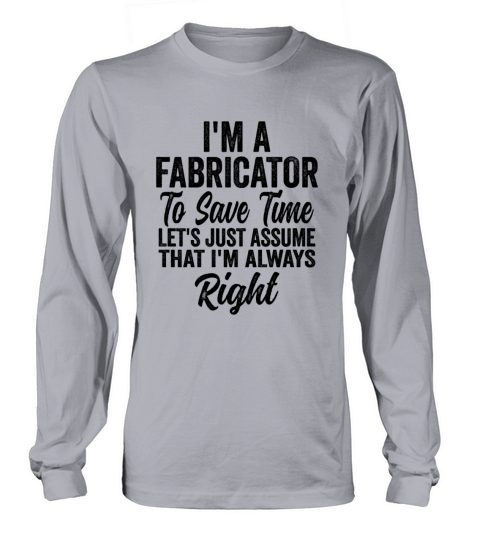 Funny Fabricator Long sleeved Unisex