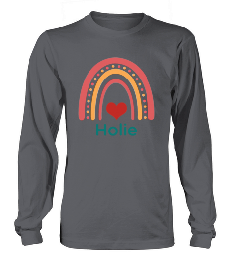 Holie Vintage Boho Rainbow Long sleeved Unisex