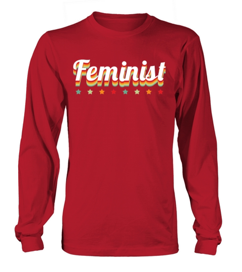 International Womens Day Girl Feminist Vintage Long sleeved Unisex