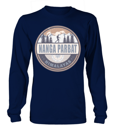 Nanga Parbat Himalayas Pakistan Vintage Hiking Long sleeved Unisex