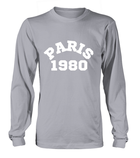 Paris 1980 Long sleeved Unisex
