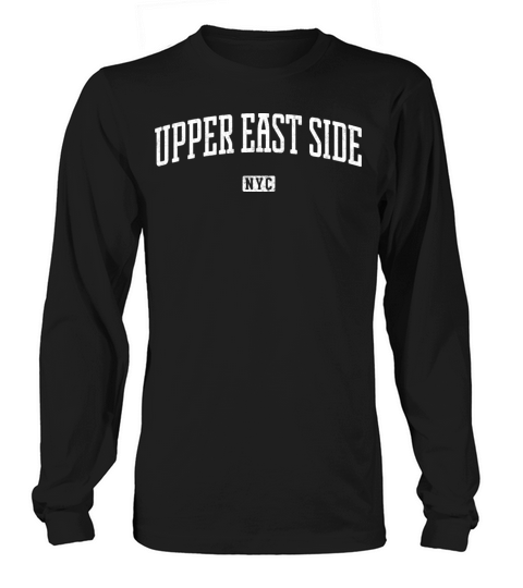 Upper East Side New York City Vintage Long sleeved Unisex