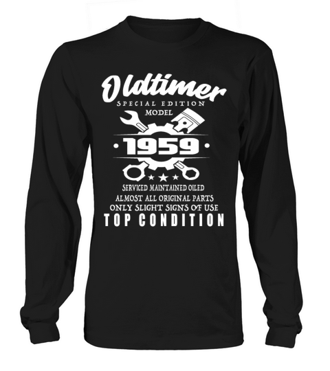 Vintage Special Edition Model 1959 Birthday Long sleeved Unisex