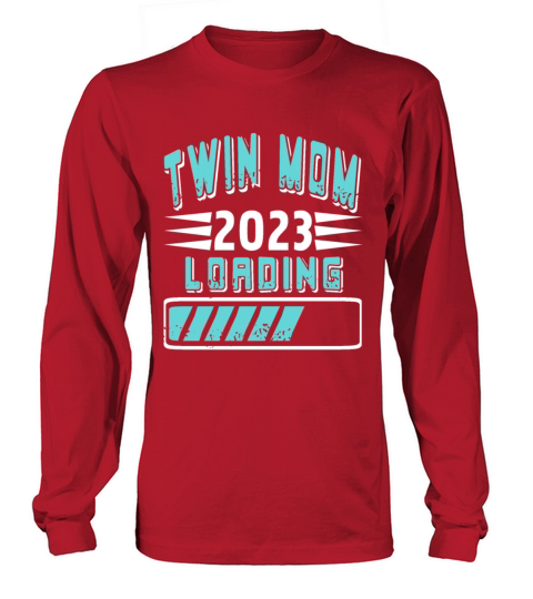 Womens Twin Mama Twin Mom to Be Pregnancy Long sleeved Unisex