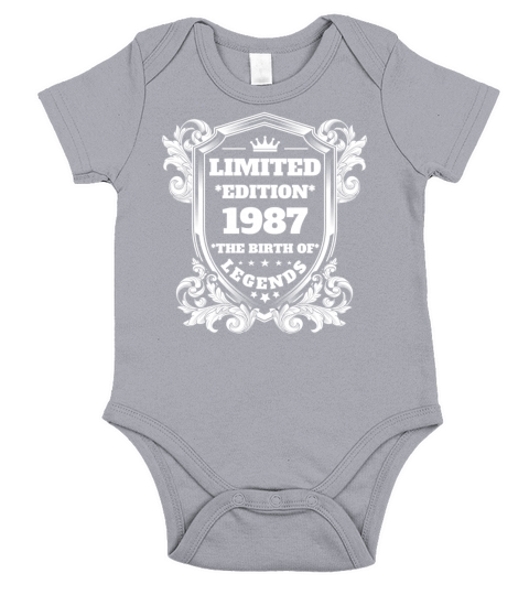 1987 Short Sleeve Baby One-Piece