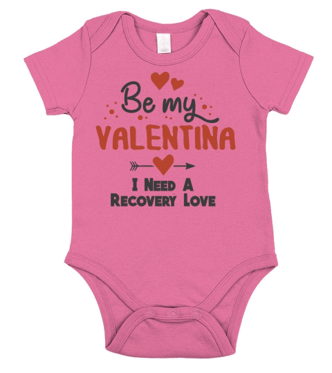 Cute Valentine I Need A Recovery Love Short Sleeve Baby One-Piece