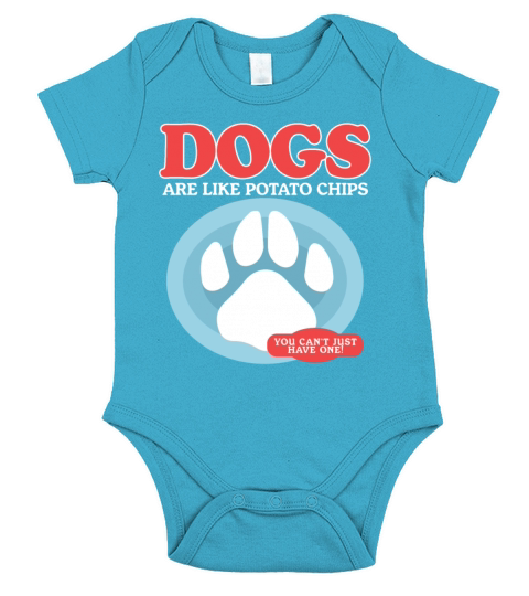 Dogs Are Like Dog Owner Short Sleeve Baby One-Piece