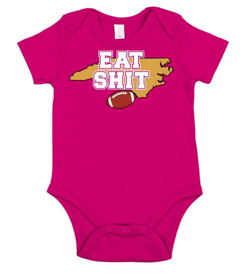 Eat Shit Wake Forest Short Sleeve Baby One-Piece
