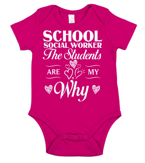 School Social Worker Quotes Appreciation Office Short Sleeve Baby One-Piece