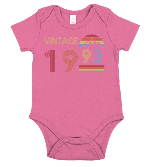 Vintage 1993 Short Sleeve Baby One-Piece