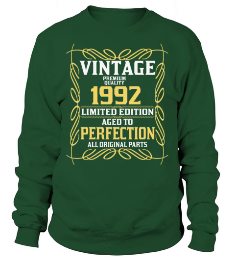 1992 Original vintage vintage retro birthday Sweatshirt Unisex