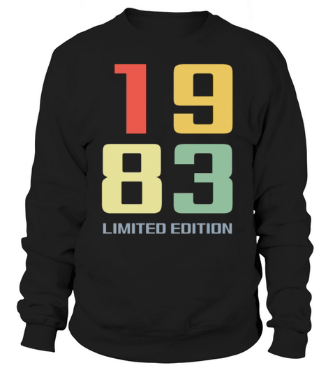 40 Years Vintage 1983 Retro 40th Birthday Sweatshirt Unisex