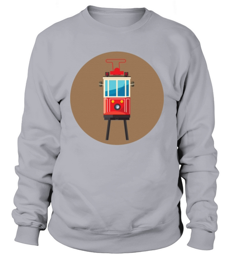 Aerial Tram Tramway Cable Car Cableway Gondola Sweatshirt Unisex