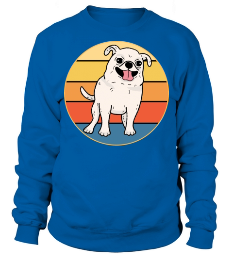Cute Chihuahua Dog Breed Vintage Retro Sunset Sweatshirt Unisex