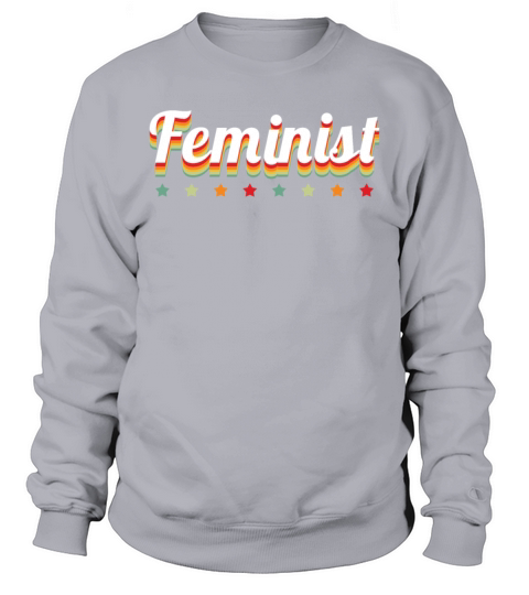 International Womens Day Girl Feminist Vintage Sweatshirt Unisex