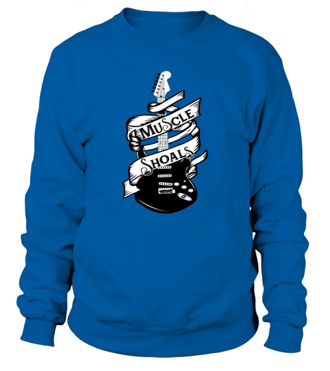 Muscle Shoals Shirt Alabama Music Recording Studio Guitar Sweatshirt Unisex