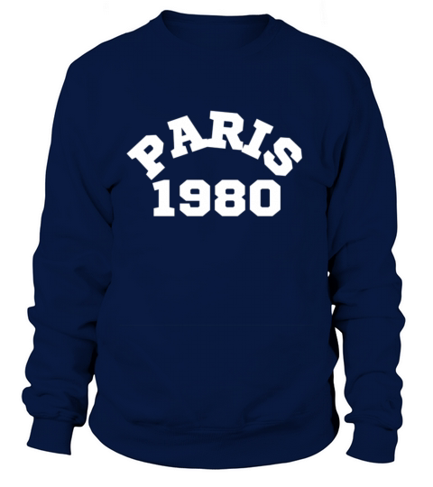 Paris 1980 Sweatshirt Unisex