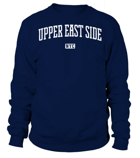 Upper East Side New York City Vintage Sweatshirt Unisex