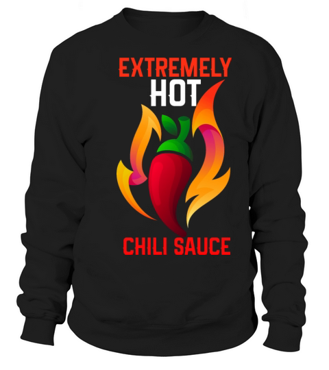 Vintage Spicy Chili Hot Sauce Costume Funny Hallow Sweatshirt Unisex