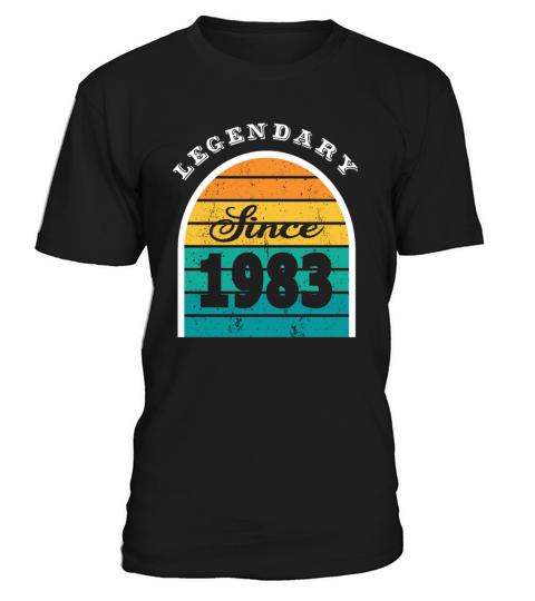 40th birthday vintage 1983 legendary since 1983 T-Shirt Unisex