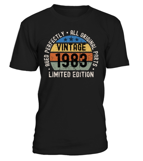 40th Birthday Vintage 1983 T-Shirt Unisex