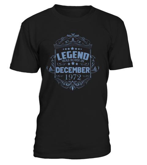 50th Birthday Gifts Born 1972 December T-Shirt Unisex