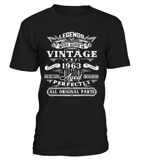 60th Birthday Gift For Legends Born 1963 60 Yrs Ol T-Shirt Unisex