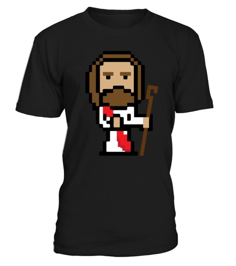 8 Bit Jesus Vintage Video Game Player Christian8 b T-Shirt Unisex