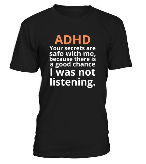 ADHD Joke T-Shirt Unisex