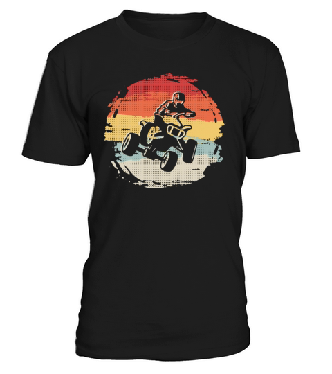 ATV Bike Vintage Motocross 4 wheeler Quad T-Shirt Unisex