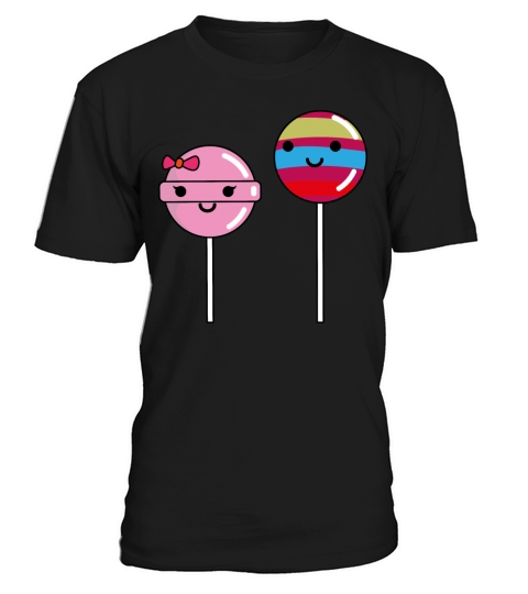 couple of lollipop Kawaii gift for candy lover T-Shirt Unisex