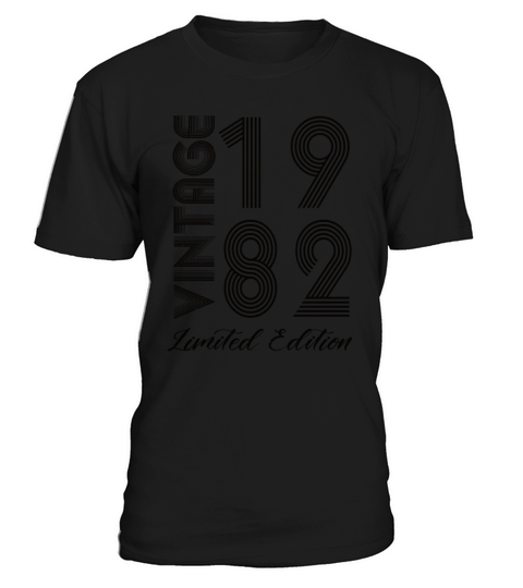 Vintage 1982 Vintage Birthday Retro Vintage T-Shirt Unisex