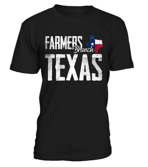 Vintage Farmers Branch Texas Flag T-Shirt Unisex