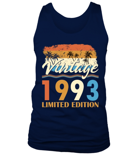 30th birthday vintage 1993 limited edition Tank Top Unisex