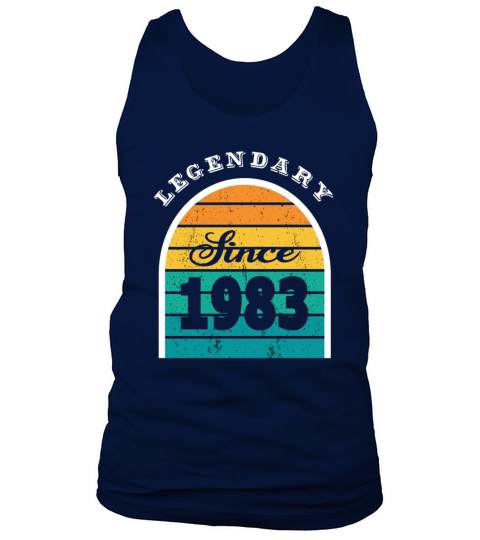 40th birthday vintage 1983 legendary since 1983 Tank Top Unisex