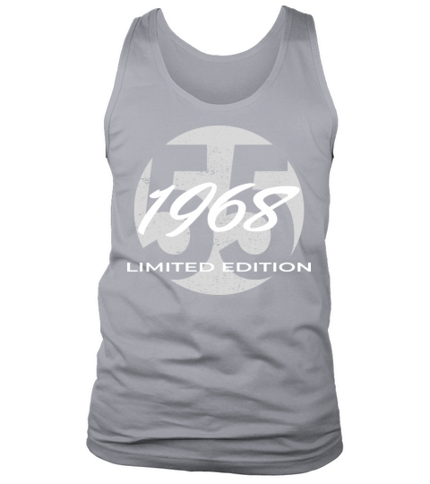 55th birthday men women 55 years 1968 vintage Tank Top Unisex