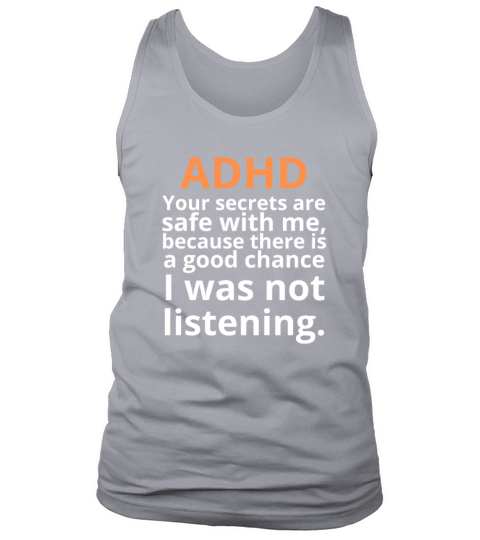 ADHD Joke Tank Top Unisex
