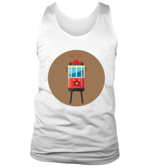 Aerial Tram Tramway Cable Car Cableway Gondola Tank Top Unisex