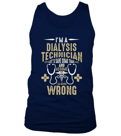 Im A Dialysis Technician Lets Save Nephrologist Tank Top Unisex