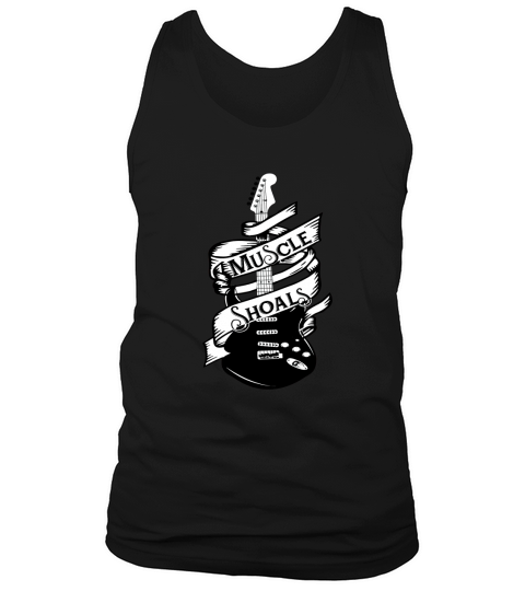 Muscle Shoals Shirt Alabama Music Recording Studio Guitar Tank Top Unisex