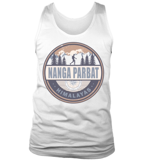 Nanga Parbat Himalayas Pakistan Vintage Hiking Tank Top Unisex