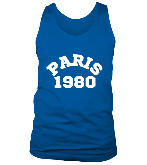 Paris 1980 Tank Top Unisex