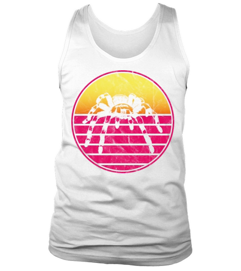 Tarantula Vintage Sunset Retro Cute Womens Tarant Tank Top Unisex