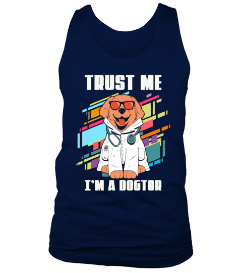 Veterinary Trust Me Im Retro Doctor Veterinarian Tank Top Unisex