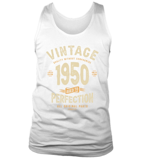 Vintage Since 1950 73rd Birthday Tank Top Unisex