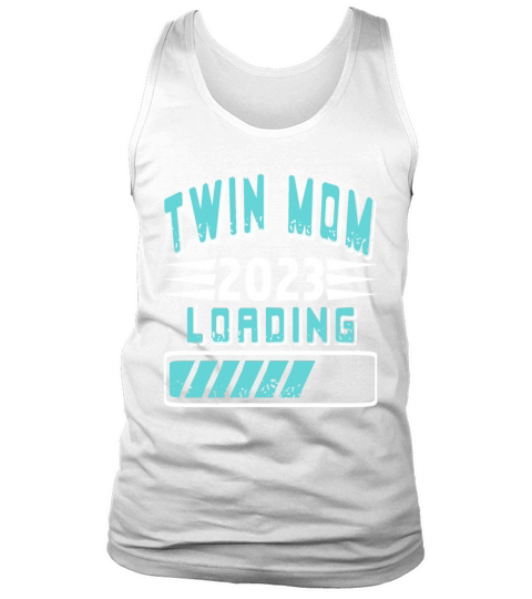 Womens Twin Mama Twin Mom to Be Pregnancy Tank Top Unisex